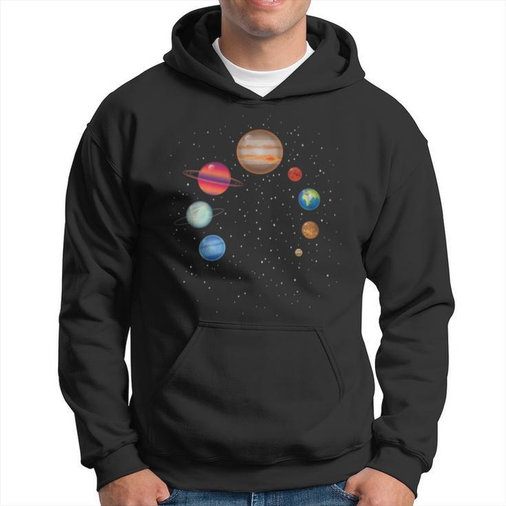 Earth Lover Celestial Body Fan Galaxy Exploration Club Hoodie