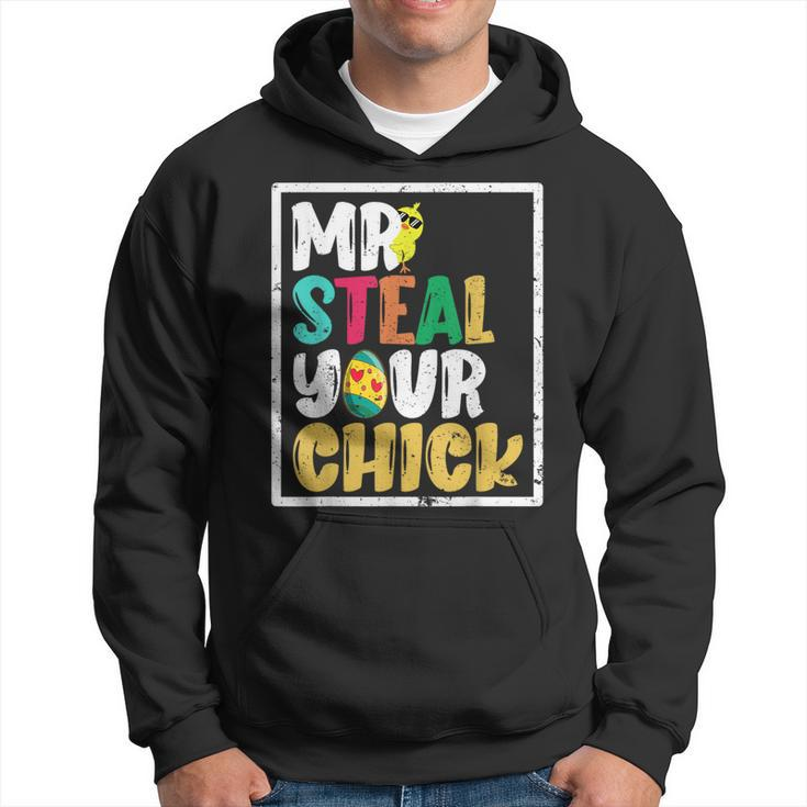 Easter Boys Toddlers Mr Steal Your Chick Spring Humor Hoodie