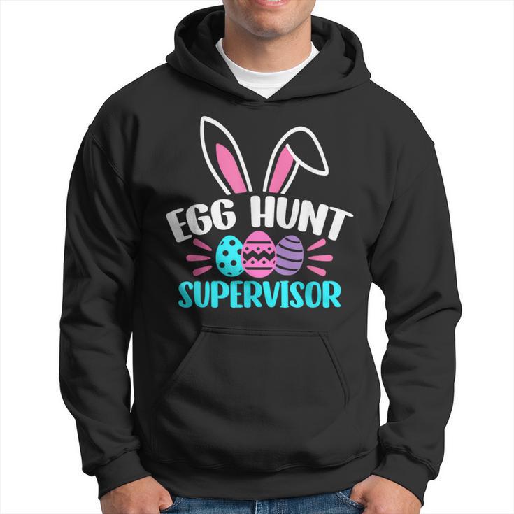 Egg Hunt Supervisor Happy Easter Day Egg Hunt Squad Hoodie