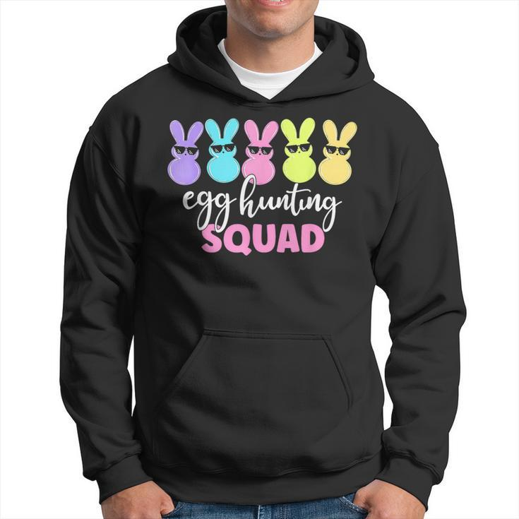 Egg Hunting Squad Crew Family Happy Easter Bunny Womens Hoodie