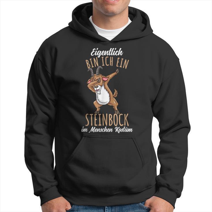 Eigentlich Bin Ich Ein Steinbock Kostüm Hoodie