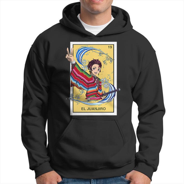 El JuanjiroThe Juanjiro Num 19 Mexican Bingo Game Hoodie