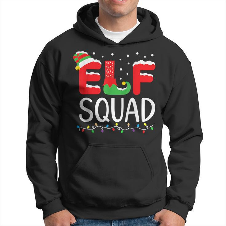 Elf Family Christmas Matching Pajamas Xmas 2023 Elf Squad Hoodie