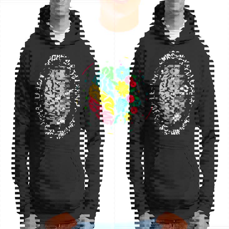 Embrace Neurodiversity Brain Autism Awareness Adhd Autistic Hoodie
