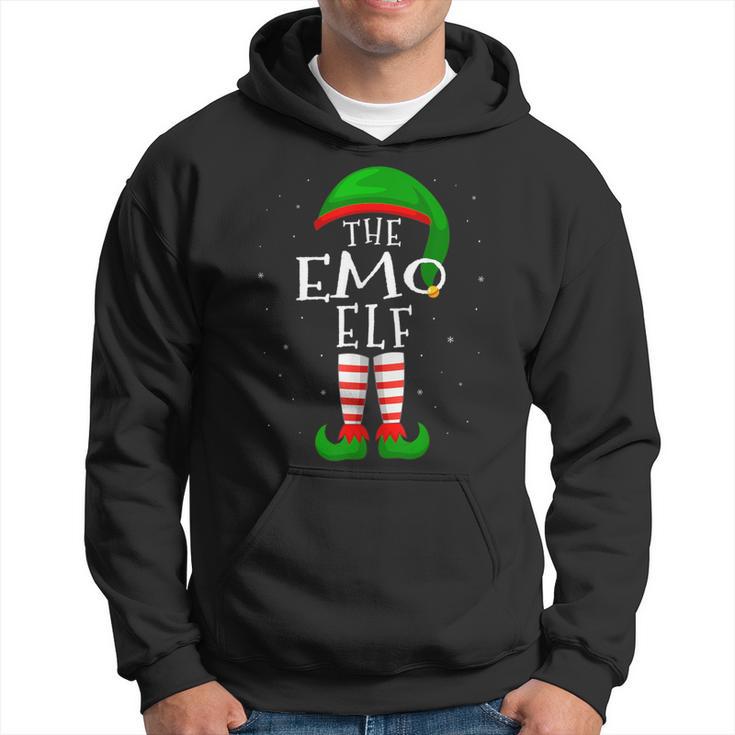 The Emo Elf Matching Family Group Christmas Hoodie