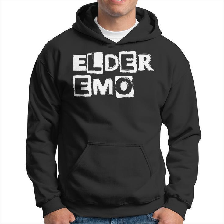 Emo Rock Elder Emo Y2k 2000S Emo Ska Pop Punk Band Music Hoodie