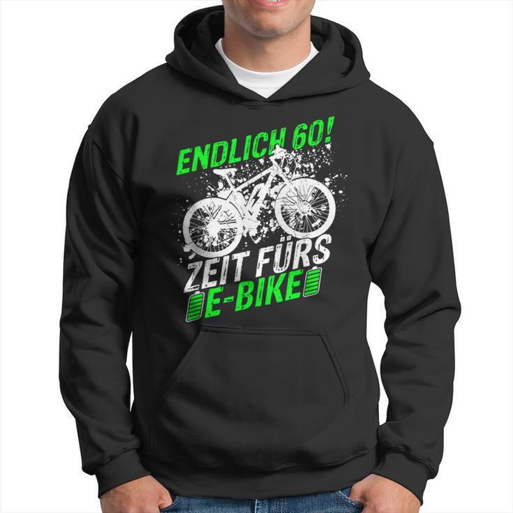 Endlich 60 Zeit Zum E-Bike Hoodie