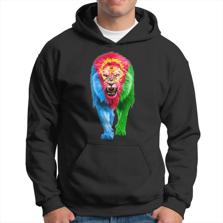 Eritrea Flag Lion Pride Eritrean Flag Roots Eritrea Hoodie