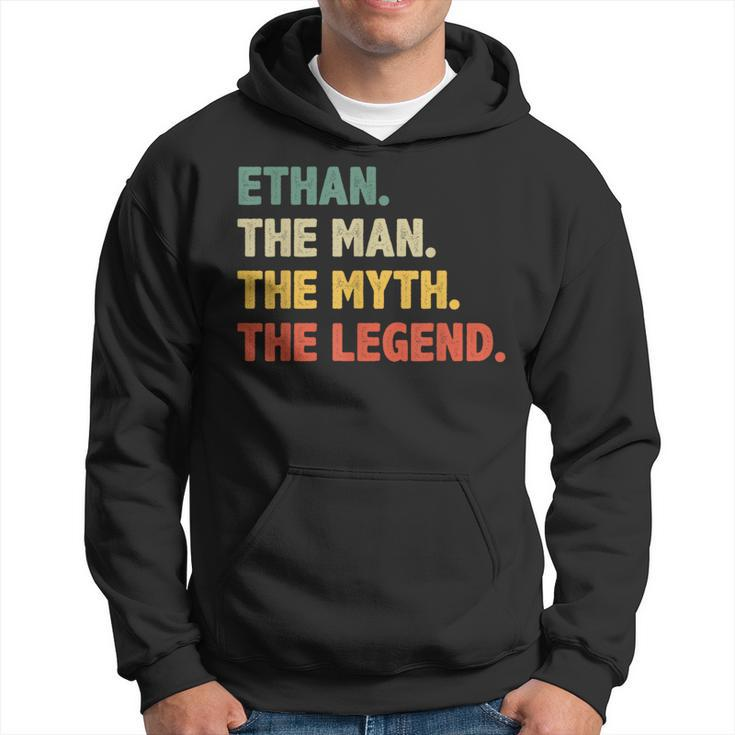 Ethan The Man The Myth The Legend Vintage For Ethan Hoodie