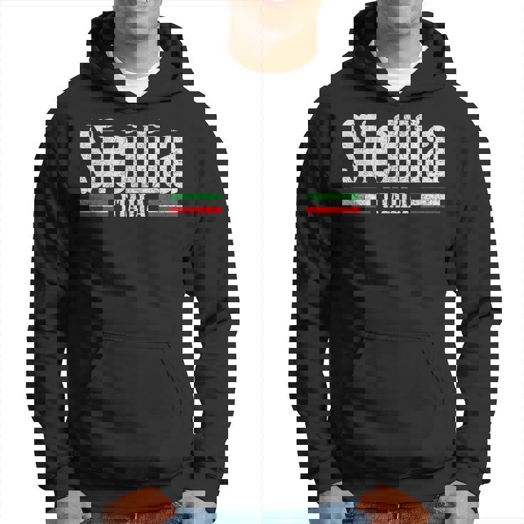 Europaiajeintage Sicilia Italia Italiano Sicilia Turista Sudadera