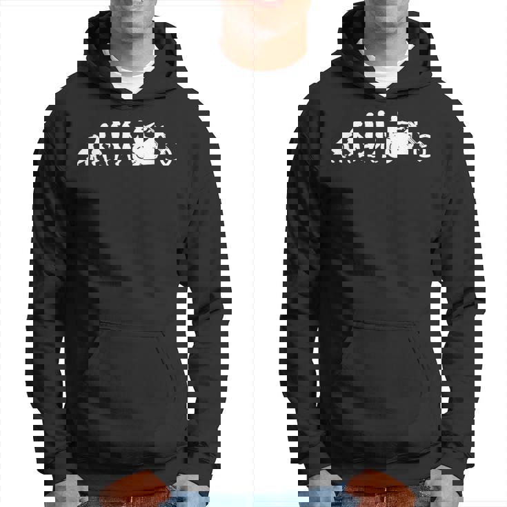 Evolution Motorcycle I Bike Chopper Motorcycle Hoodie