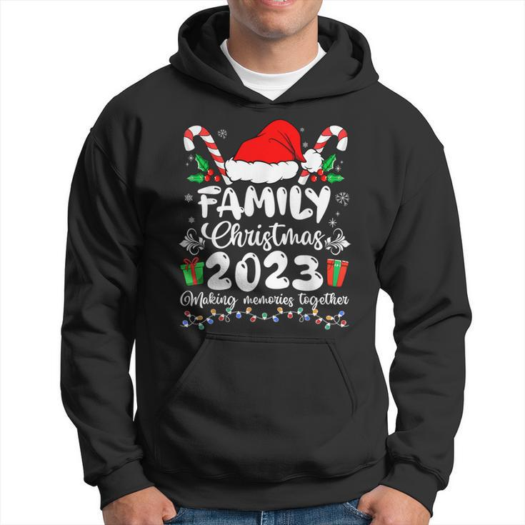 Family Christmas 2023 Matching Squad Santa Elf Xmas Hoodie