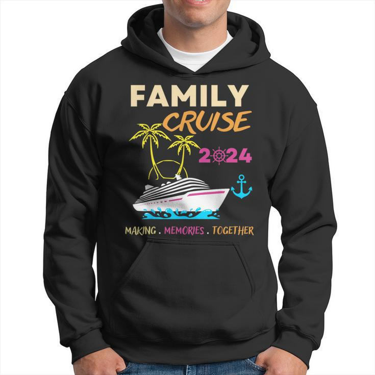 Family Cruise 2024 Making Memories Summer Matching Vacation Hoodie