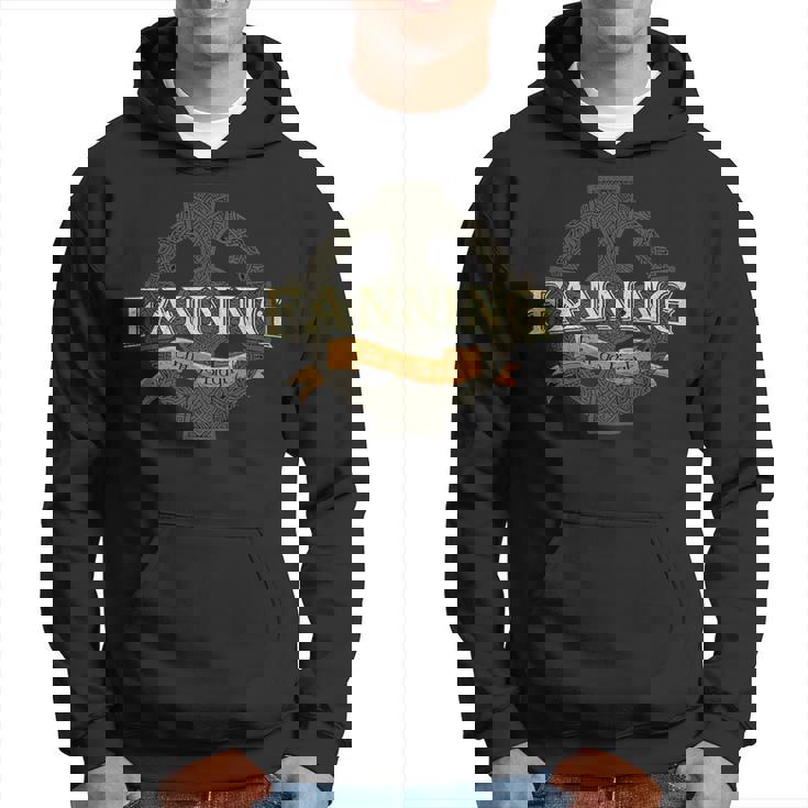 Fanning Irish Surname Fanning Irish Family Name Celtic Cross Hoodie