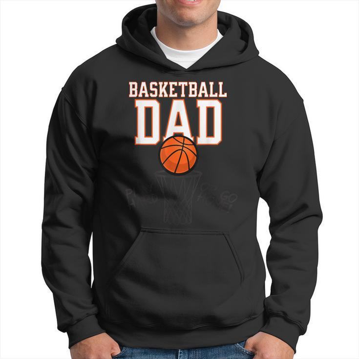 Father's Day Best Dad Basketball Idea Dad Fan Hoodie
