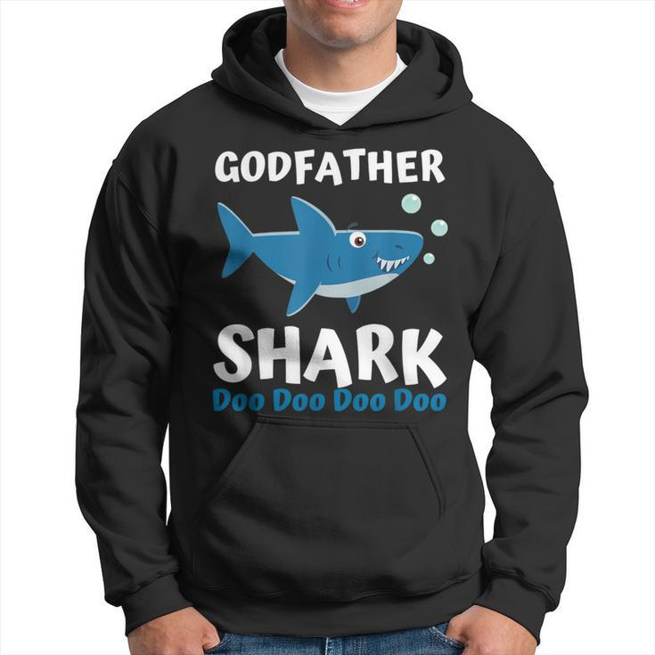 Fathers Day From Godson Goddaughter Godfather Shark Hoodie