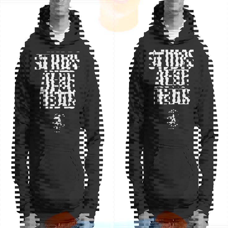Fathers Day New Dad Present Saturdays For The Dads Hoodie