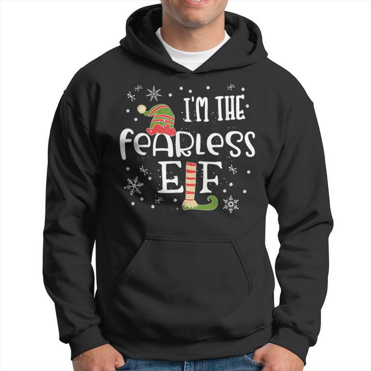 Fearless Elf Matching Family Group Christmas Outfit 2021 Hoodie