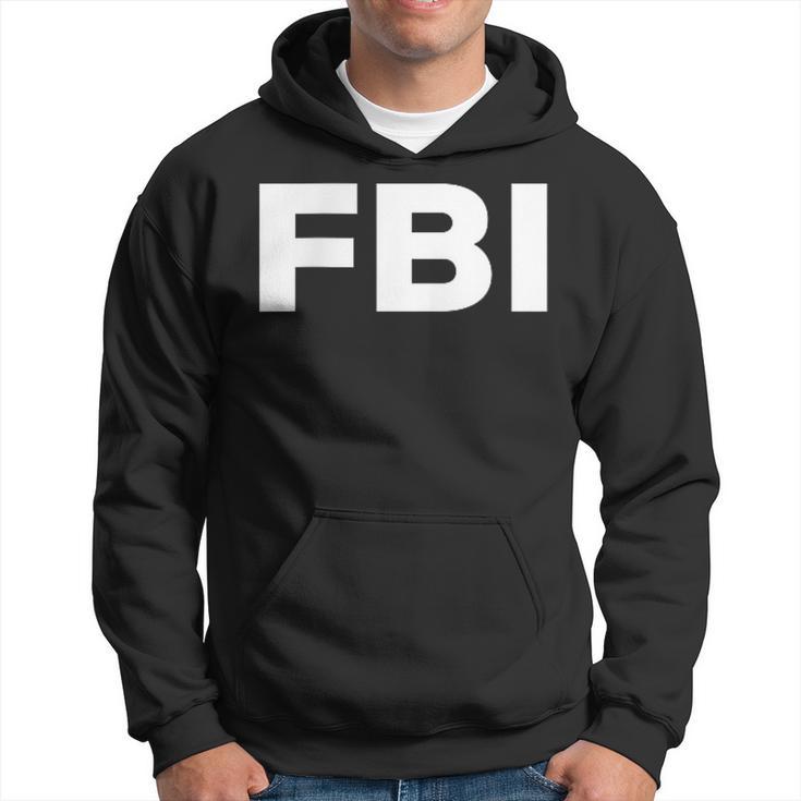 Federal Bureau Of Investigation Fbi Costume Hoodie