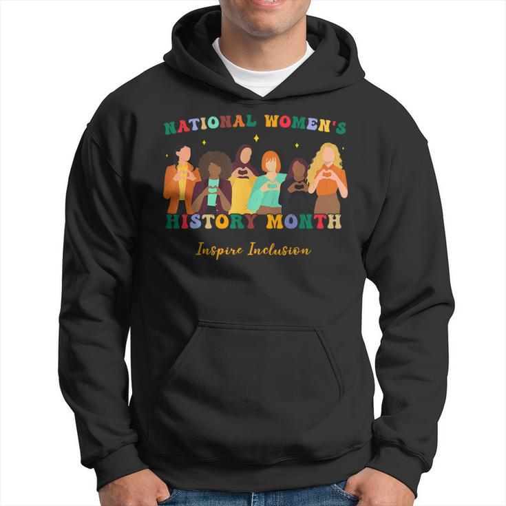 Feminist National Women's History Month Inspire Inclusion Hoodie