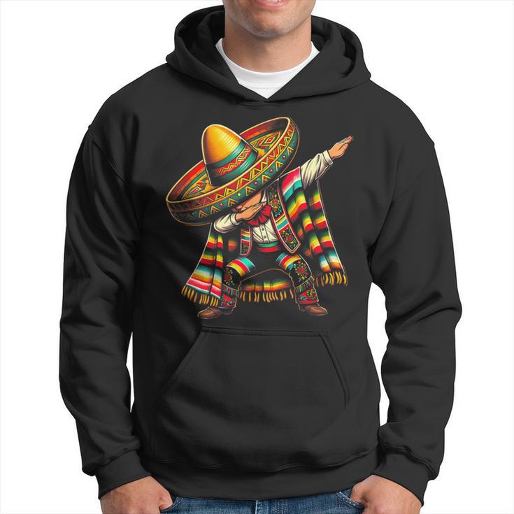 Festive Cinco De Mayo Dabbing Mexican Boy Dance Hoodie