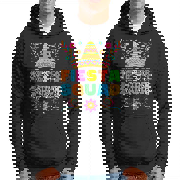 Fiesta Squad Cinco De Mayo Family Matching Mexican Sombrero Hoodie