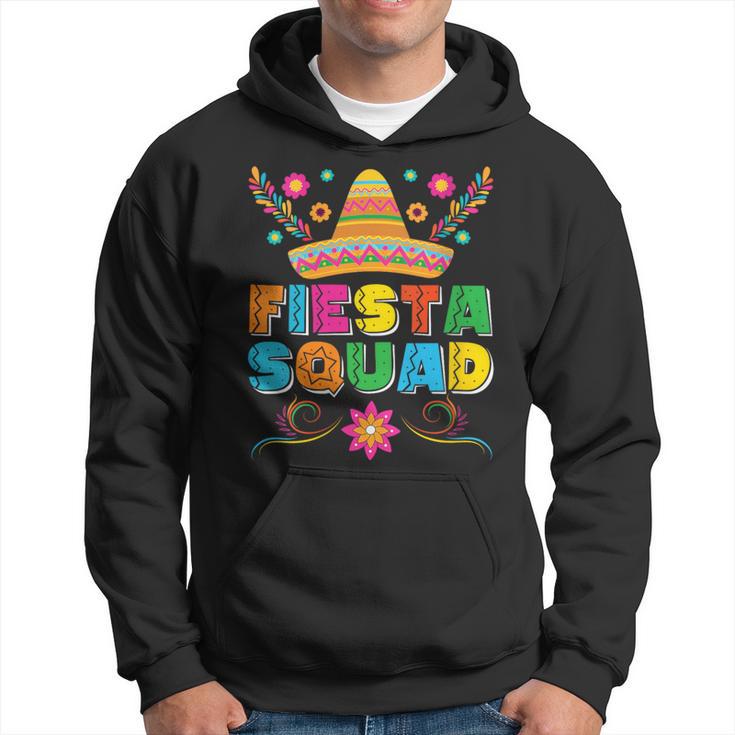 Fiesta Squad Cinco De Mayo Family Matching Mexican Sombrero Hoodie