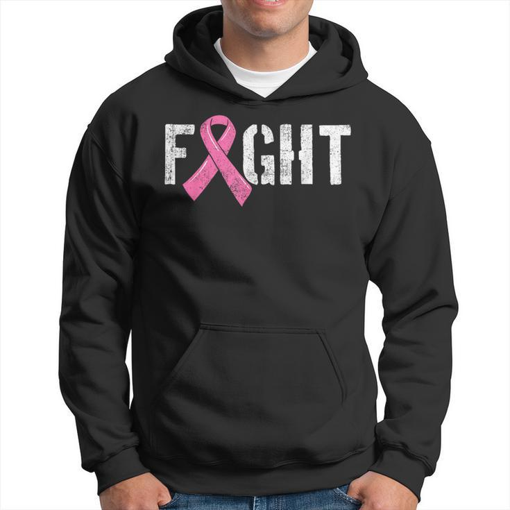 Fight Breast Cancer Disease Pink Ribbon Idea Hoodie