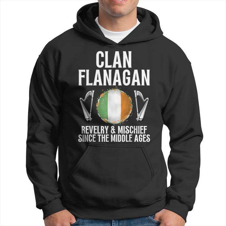 Flanagan Surname Irish Family Name Heraldic Celtic Clan Hoodie