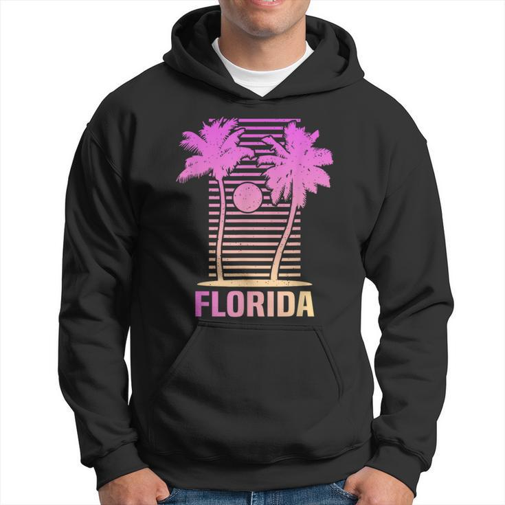 Florida Sunset Colors Aesthetic Classic Hoodie