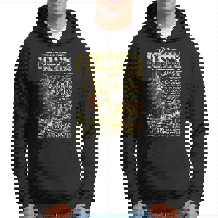 Fonseca Family Name Fonseca Last Name Team Hoodie