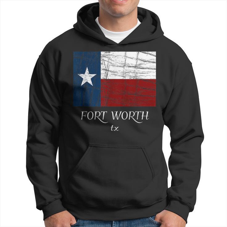 Fort Worth Tx City State Texas Flag Hoodie