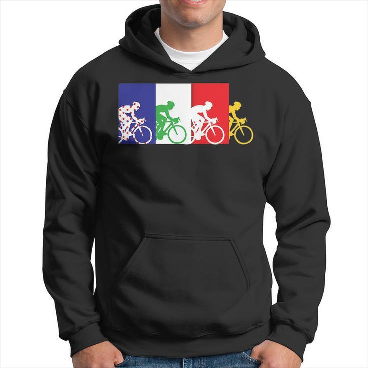 France Bicycle Or French Road Racing In Tour France Hoodie