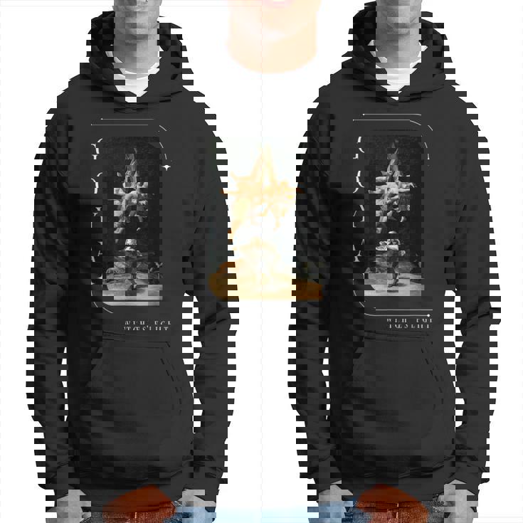 Francisco De Goya Diseño Brujasuelo Horror Arte Gótico Sudadera