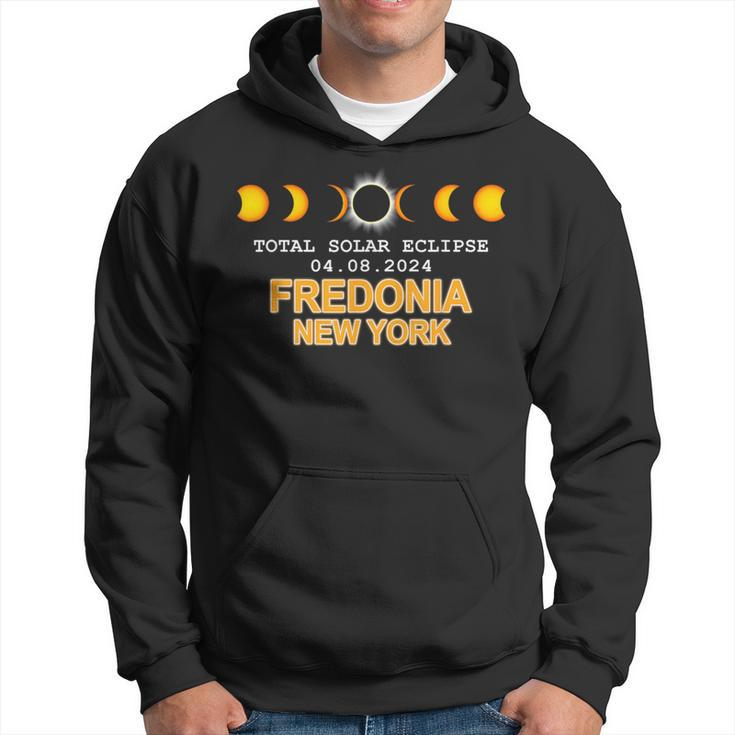 Fredonia New York Total Solar Eclipse 2024 Hoodie