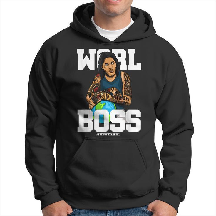 Free Worl Boss Kartel Music Lover Hoodie