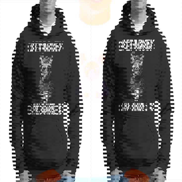 French Bulldog Guten Morgen Ganz Thin Ice Cream Hoodie