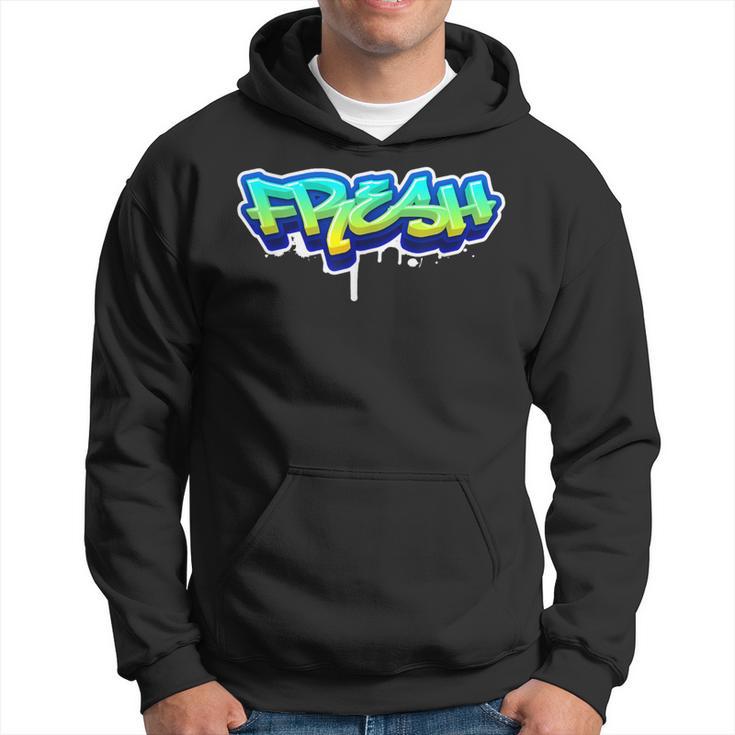 Fresh Old School Graffiti Style  Graffiti Graphic Hoodie