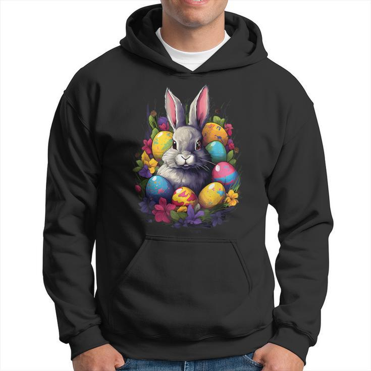 Frühling Ostern Karnickel Süßes Kaninchen Osterhase Motive Hoodie