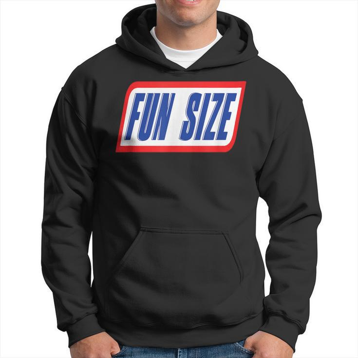 Fun Size Candy Bar Style Label Hoodie