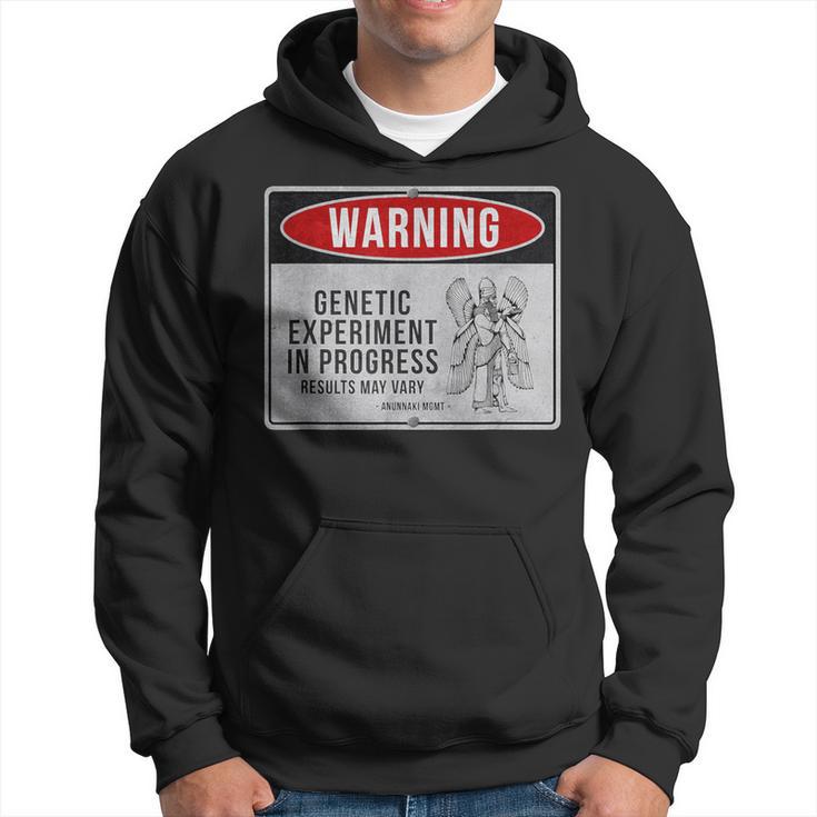 Anunnaki Warning Sign Genetic Experiment In Progress Hoodie