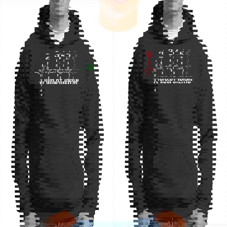 Biker Heart Beat 6 Hoodie