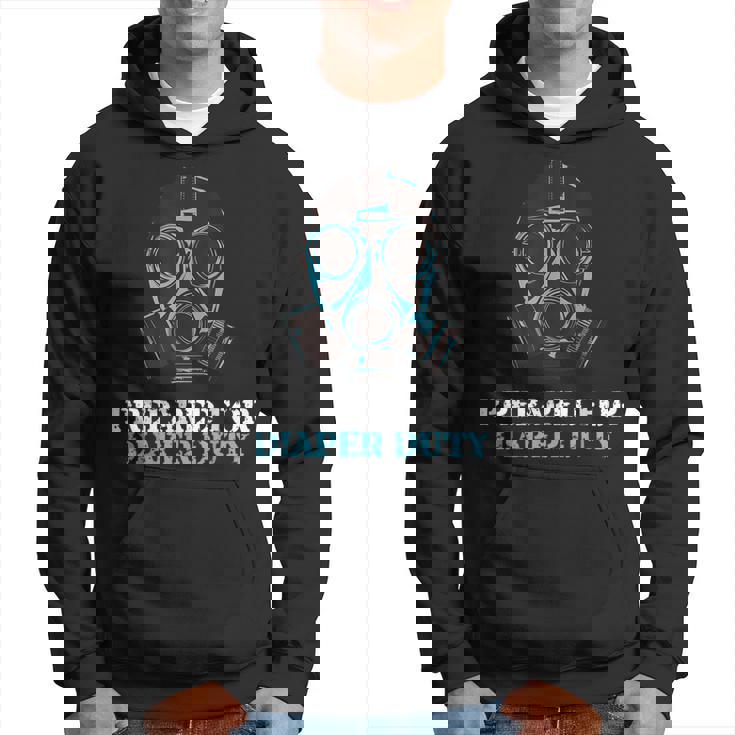 Cool New Dad Prepared For Diaper Duty For Father's Day Hoodie