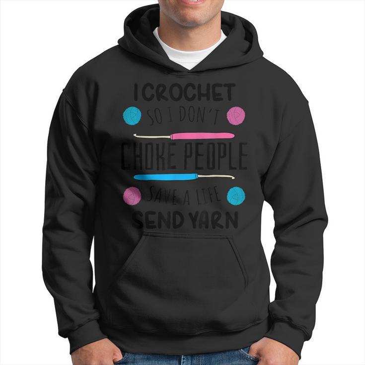 Crocheting Crocheter Hook Knitting Quilter Hoodie