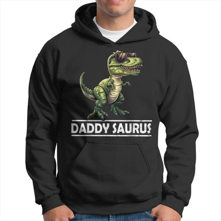 Daddy T Rex Dinosaur Daddy Saurus Family Matching Hoodie