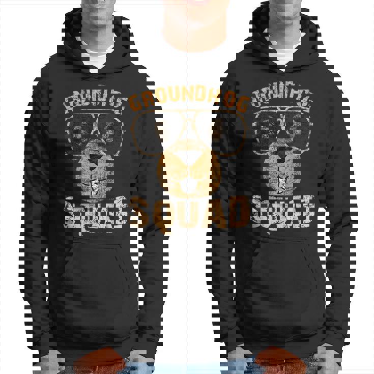 Groundhog Squad Happy Groundhog Day 2024 Hoodie