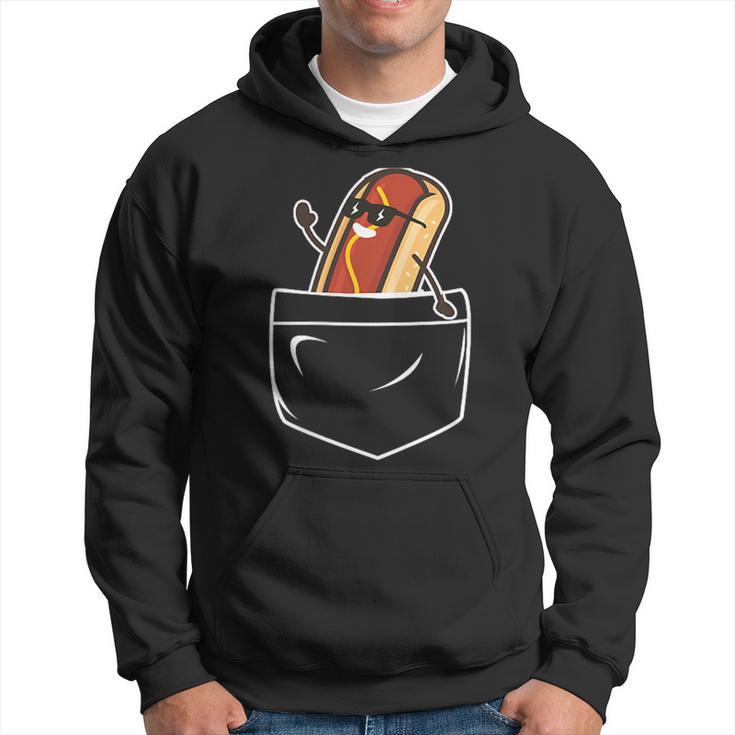 Hotdog In A Pocket Meme Grill Cookout Joke Barbecue Hoodie