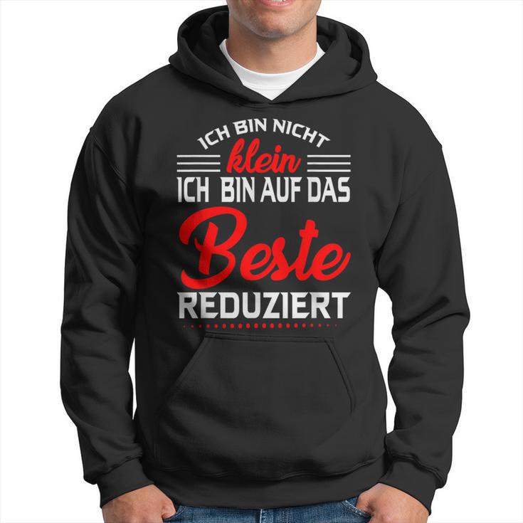 Joke Ich Bin Auf Das Beste Reduced Hoodie