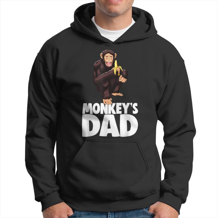 Monkey's Dad Monkey Banana Love Hoodie