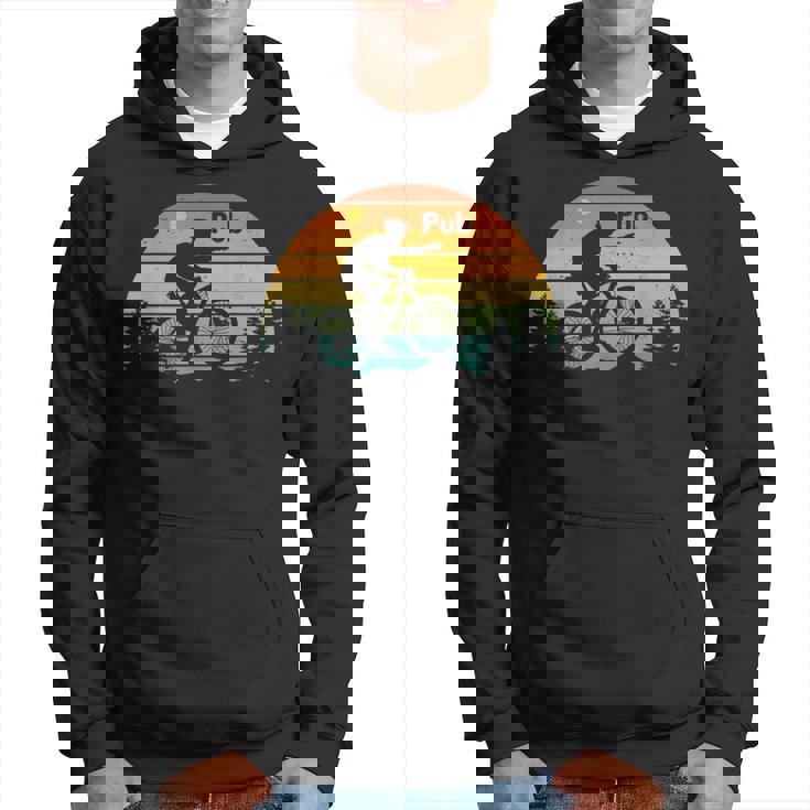 Mountain Bike Pub Mtb Present For Fathers Day Hoodie